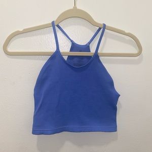 Free people happiness runs crop tank